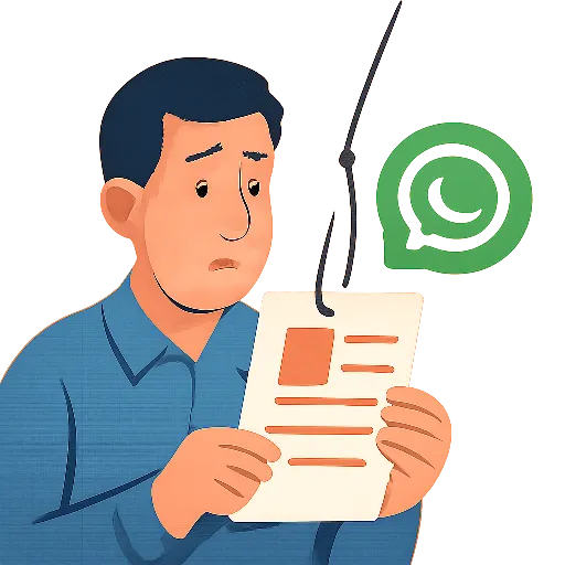 WhatsApp phishing attack uses fake business docs to hack PCs