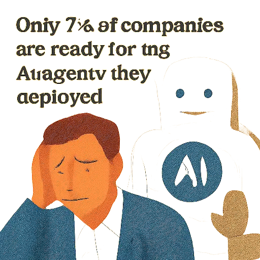Only 7% of companies are ready for the AI agents they deployed