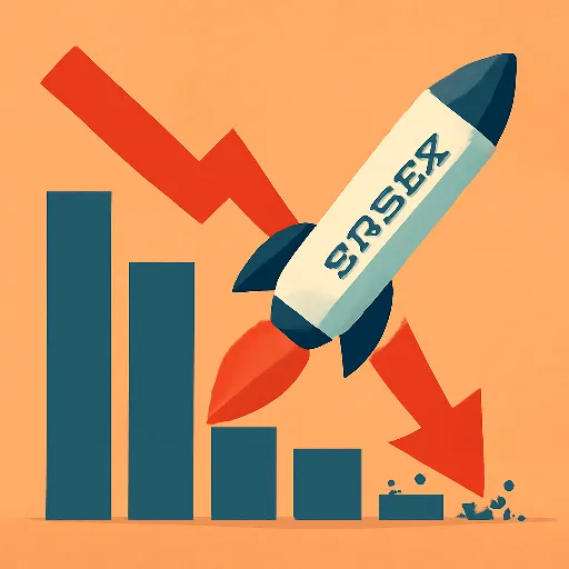 SpaceX sheds $400bn in market value as debut rally hits reverse