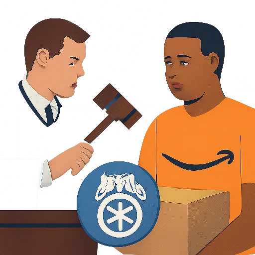 A US NLRB judge ruled that Amazon violated federal law by not recognizing the Teamsters union at a SF warehouse and must collectively bargain with the workers (Josh Eidelson/Bloomberg)