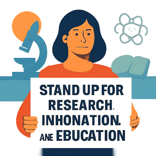 Stand Up for Research, Innovation, and Education