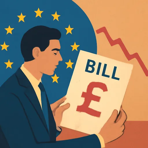 The Brexit bill comes due: ten years, seven prime ministers, and an economy 6% smaller than it should be