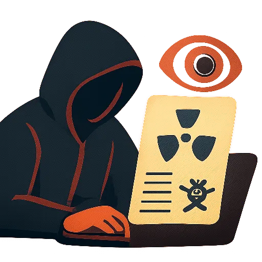 Incorporar texto prohibido en spyware para desalentar el análisis de IA.