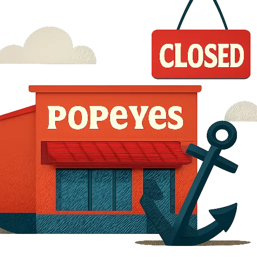 További Popeyes üzletek zárhatnak be a franchise csődje miatt: Tekintse meg a helyszínek frissített listáját.