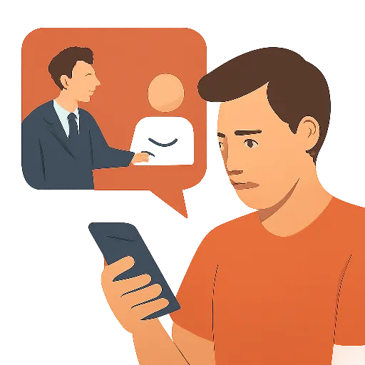 An Amazon seller reveals how middlemen on chat apps offer access to Amazon employees who allegedly grant favors, like reinstating suspended accounts, for a fee (Spencer Soper/Bloomberg)