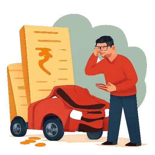 One accident, lakhs in costs: Why the right car insurance matters
