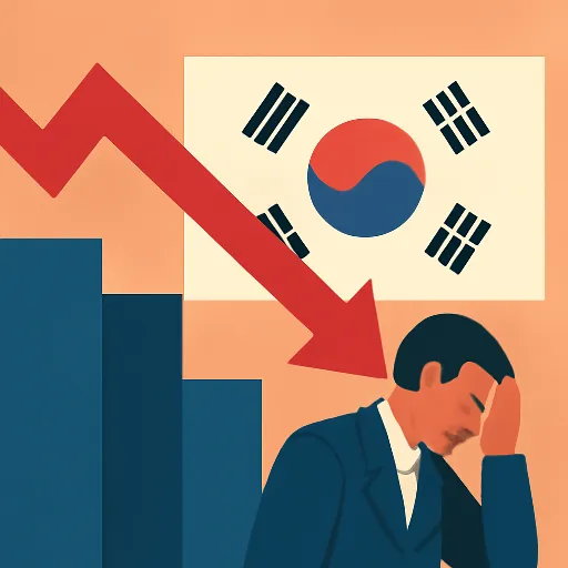Korean Stocks Tumble 9% on Chip Selloff, Triggers Trading Halt