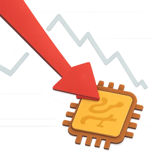 El S&P 500 registra su racha de pérdidas más larga en 10 meses mientras los fabricantes de semiconductores caen.