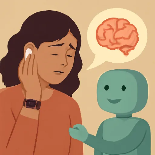 Researchers built an AI therapist that reads your smartwatch and earbuds to detect distress before you ask for help